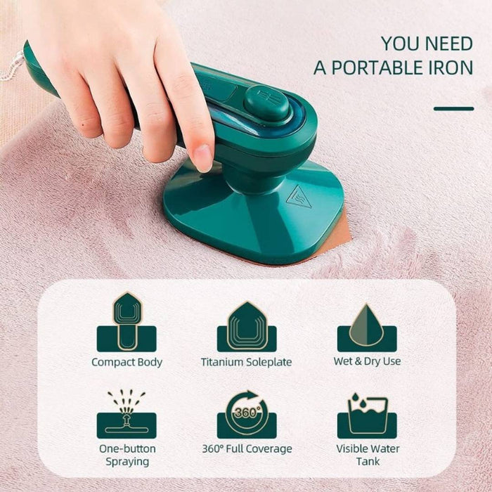 CIRON™️- PORTABLE HANDHELD MICRO STEAM IRON