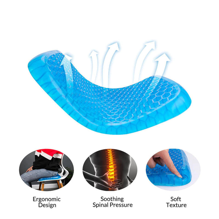 CloudCushion™ - Premium Gel Seat Cushion