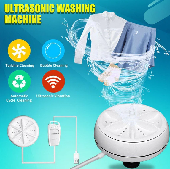 PortaWash™ Portable Ultrasonic Washing Machine